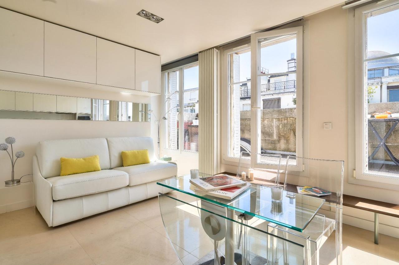 Designed Studio With Ac-Terrasse Vue Tour Eiffel París Exterior foto
